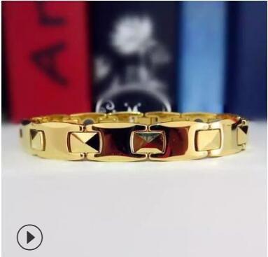 rose gold bracelet made of heavy tungsten steel
