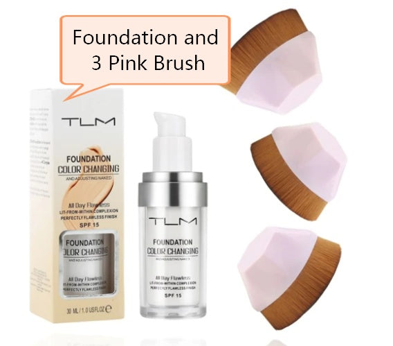 Temperatur Flüssige Foundation Concealer Tragbare Natürliche Farbe Makeup Foundation BB Concealer