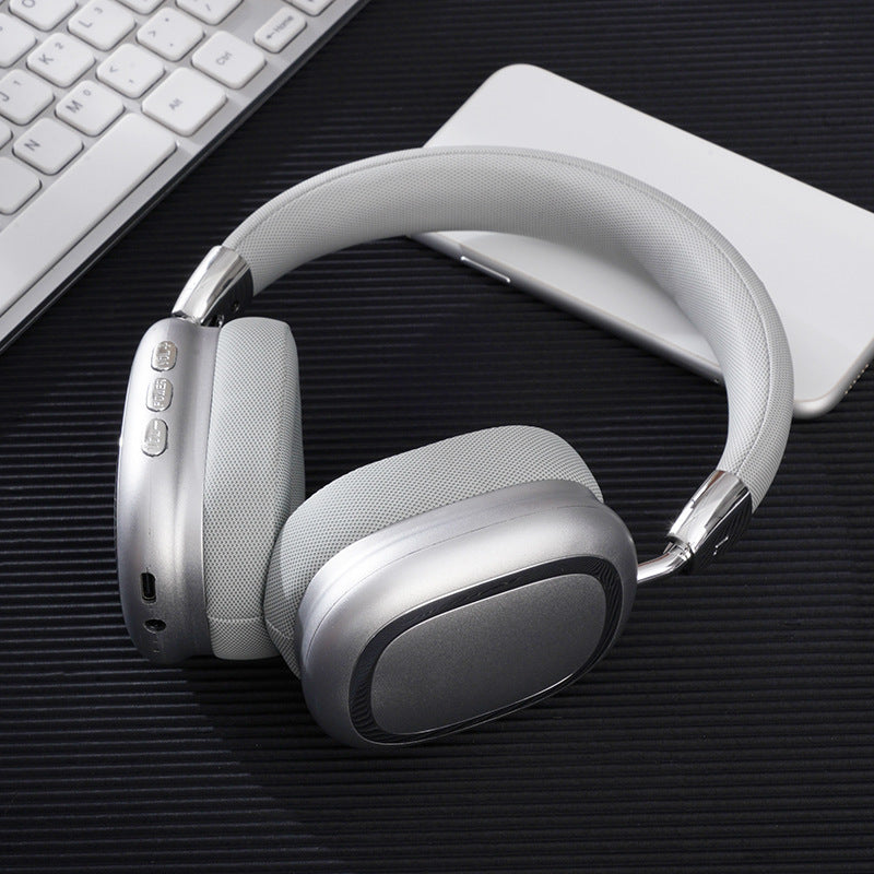 Bluetooth Over-Ear Subwoofer Headset – Stilvoll und Drahtlos