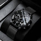 Men's Alloy Mesh Strap Watch