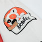 Baseballjacke für Herren mit Cartoon-Stickerei, Kontrastfarben und dicker Steppung