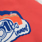 Baseballjacke für Herren mit Cartoon-Stickerei, Kontrastfarben und dicker Steppung