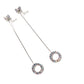 Pendientes largos de péndulo para mujer