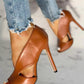 Sexy High-Heel-Sandalen – Elegante Damenschuhe mit Cut-Out-Design und feinem Absatz