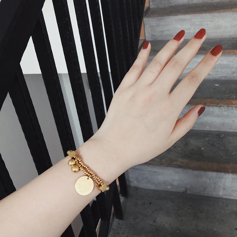 Goldmünzen Elastisches Armband