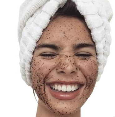 Kokosöl-Kaffee-Peeling Exfolierende Tiefenreinigungsgranulate