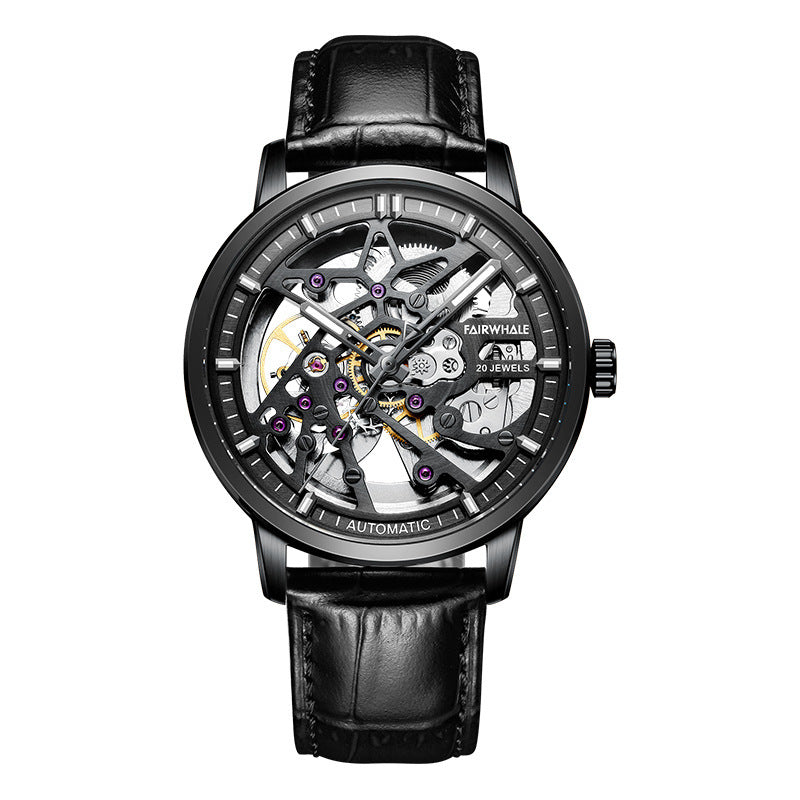Elegant automatic watch with fascinating design