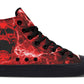 Hochwertige High-Top-Canvas-Schuhe mit Farbverlauf – Unisex