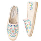 Sommerliche Damen-Espadrilles mit Stickereien – Leicht, Bequem und Stilvoll