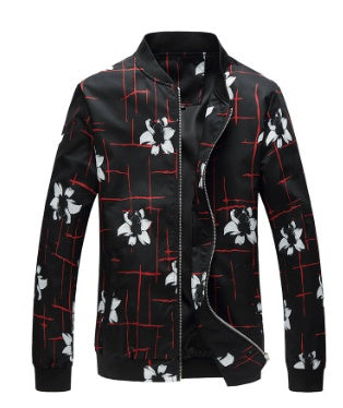 Printed men's jacket