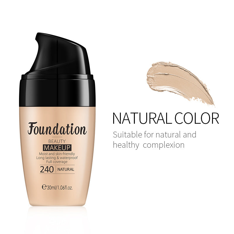 Feuchtigkeitsspendender Concealer und natürliche Make-up-Grundierung