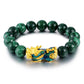 Pulsera camaleón oro arena