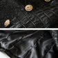 Anzug aus Krokodilleder, europäischer und amerikanischer Stil, schlanke Passform, Metallverschluss, taillierte Jacke