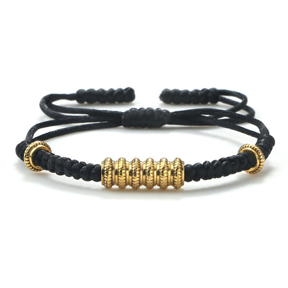 Gold und Silber Runde Paar-Armband