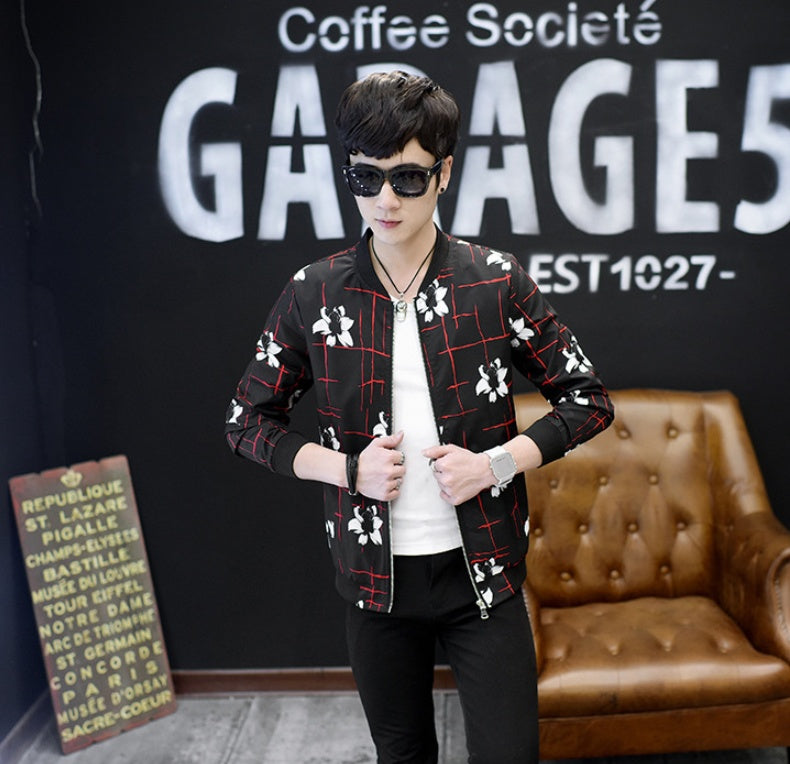 Printed men's jacket