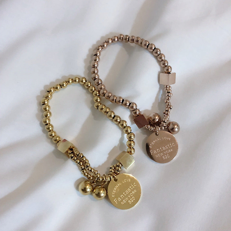 Goldmünzen Elastisches Armband