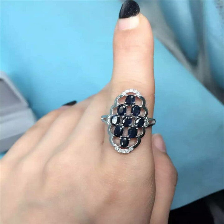 Saphir Ring Roségold