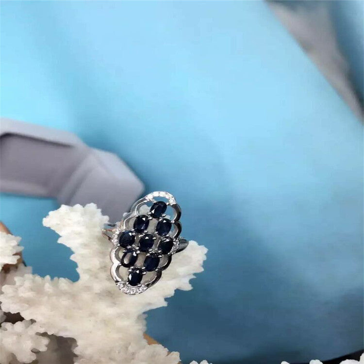 Saphir Ring Roségold