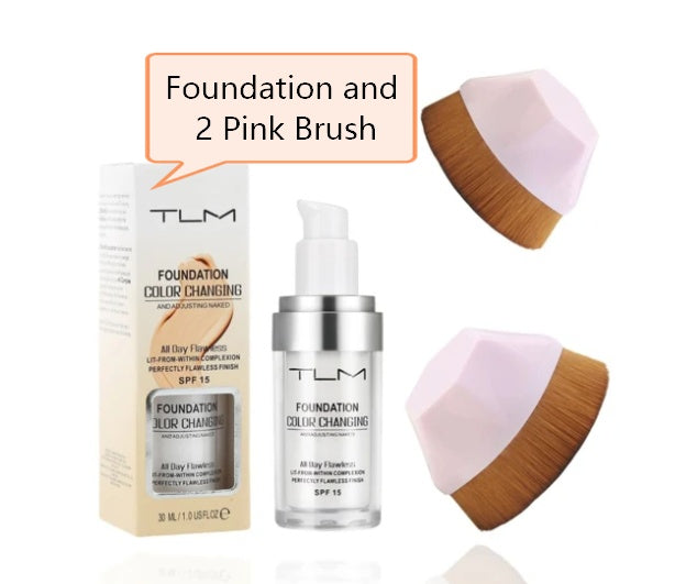 Temperatur Flüssige Foundation Concealer Tragbare Natürliche Farbe Makeup Foundation BB Concealer