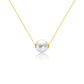 Collar de perlas de oro de 18 quilates: elegancia en la perfección