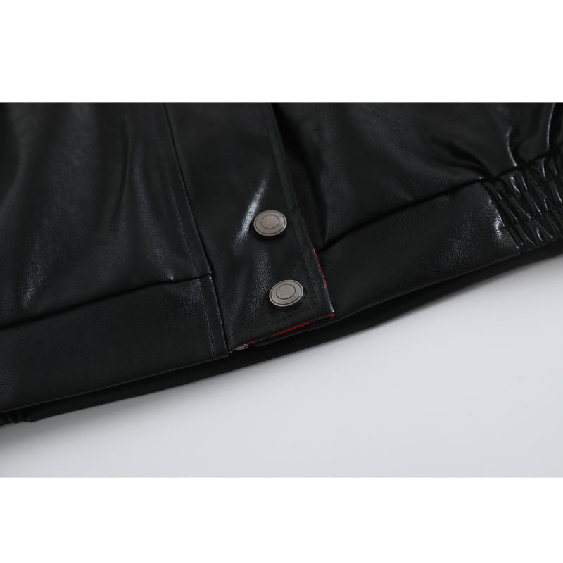 Plaid Stitching Jacket, Coat, Double-Sided