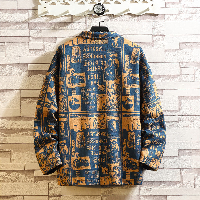 Übergroße Original-Reversjacke