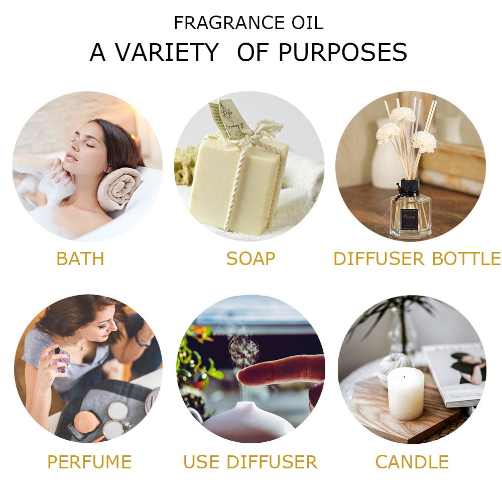 Pure Essential Oil 15 Piece Gift Set Natural Plant Fragrance