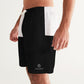 Grafisches Schachmuster Schwarz & Weiß – Klassische 7"= 18 cm, Herren-Boxershort