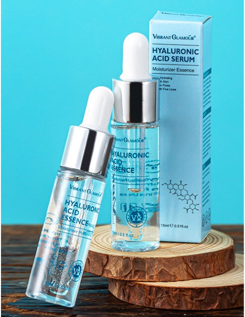 Hyaluronsäure-Gesichtsserum Anti-Aging Porenverkleinerung Aufhellende Feuchtigkeitsspendende Gesichtscreme für trockene Hautpflege
