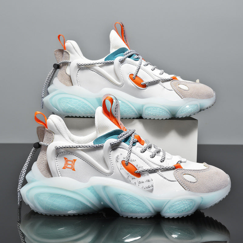 Modische Freizeitschuhe aus Mesh in Übergröße