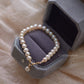 14K Gold Bracelet with Natural Pearl