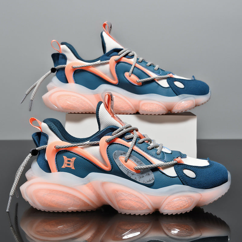 Modische Freizeitschuhe aus Mesh in Übergröße