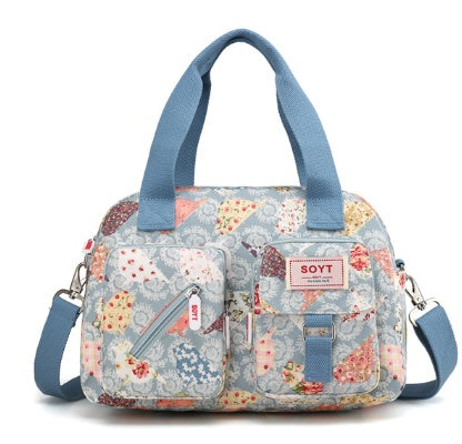 Bolso de nailon para mujer a la moda: práctico bolso de hombro para el día a día