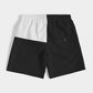 Grafisches Schachmuster Schwarz & Weiß – Klassische 7"= 18 cm, Herren-Boxershort