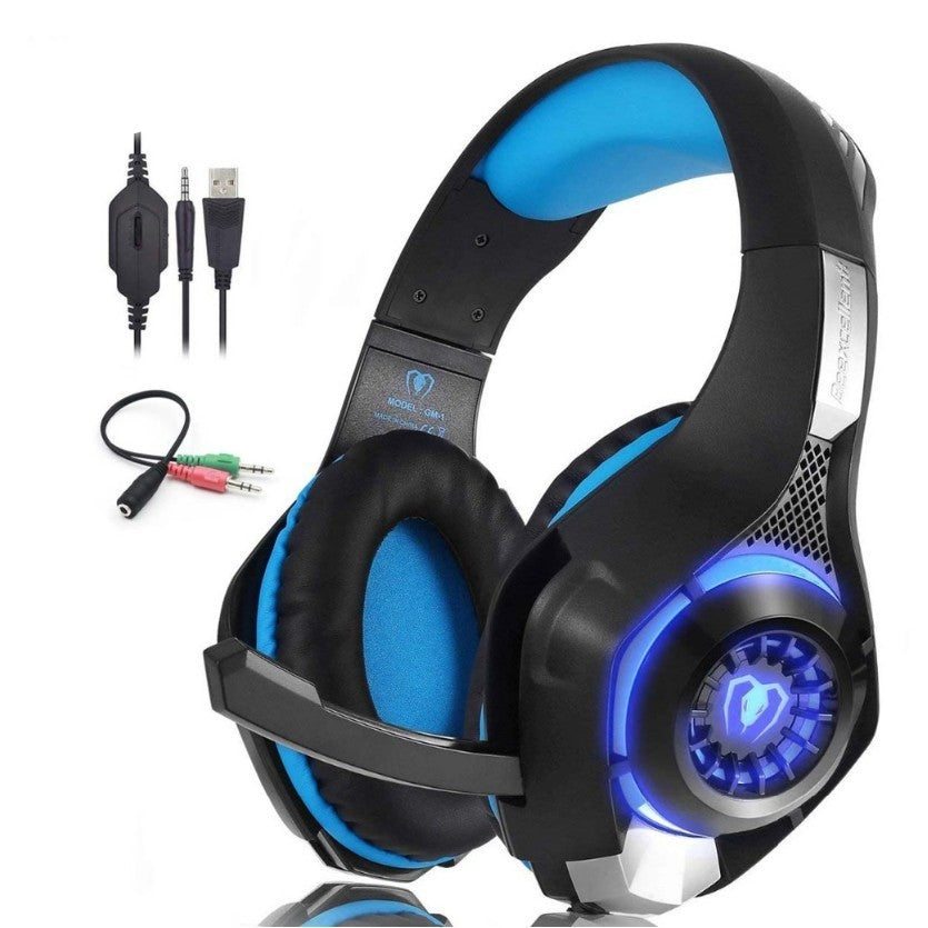 Auriculares estéreo para juegos Beexcellent: perfectos para PS4, PC y más