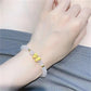 14k Gold Schleifen- und Tian Qingyu Armband