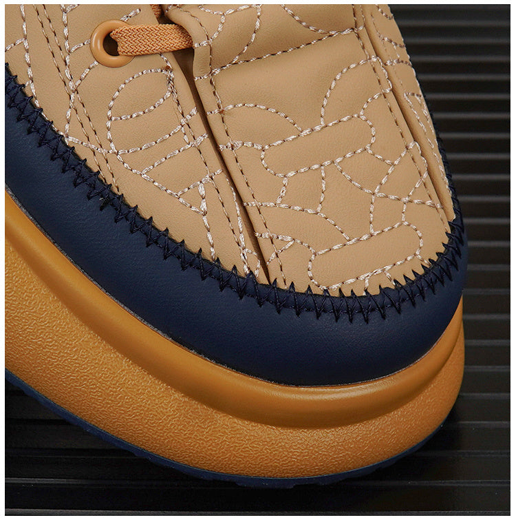 Zapatos casuales bajos para hombre, modernos y versátiles.