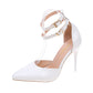 Elegant stiletto high heels with ankle strap – perfect women's shoes for everyday wear and special occasions