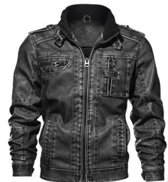 Leather jacket for men by Momenti Istantanei