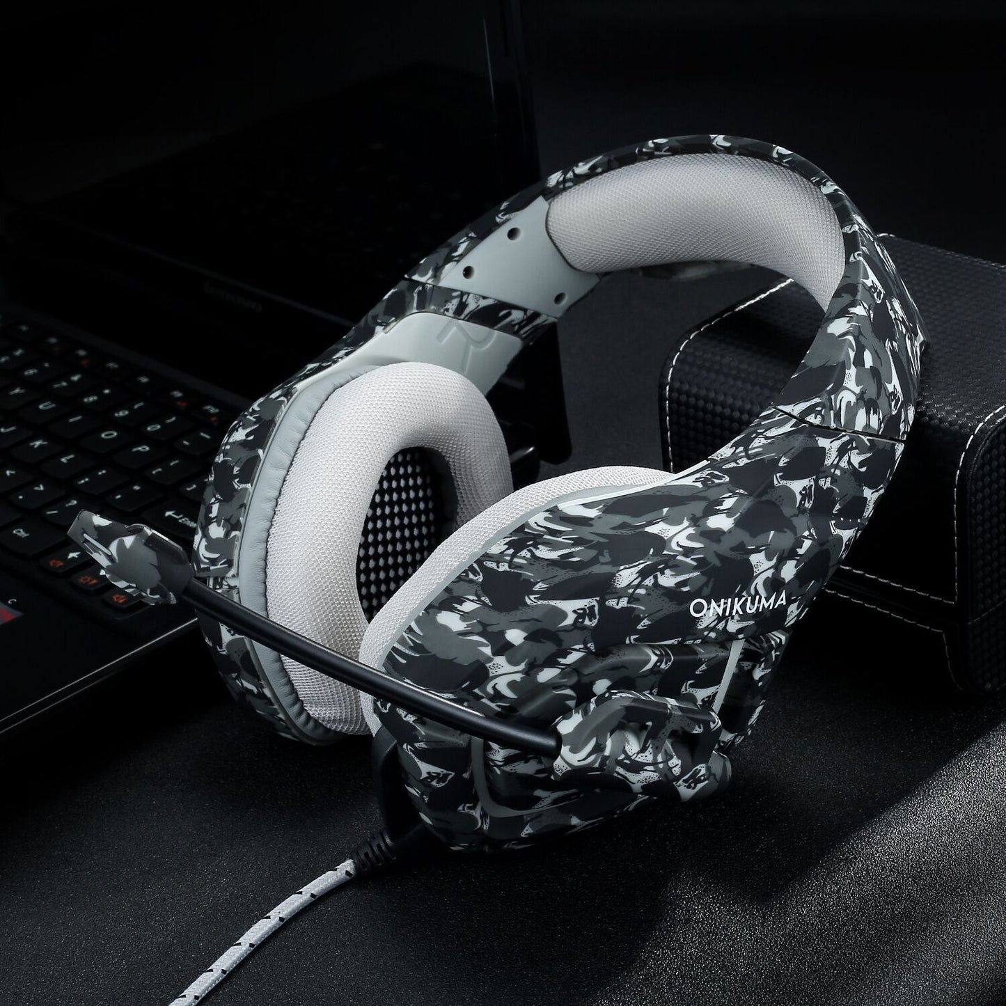 Destruction Camouflage Gaming Headset – K1-B