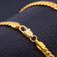 5 mm 18K Gold Plated Necklace – Modern Design in European and American Style