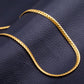 5 mm 18K Gold Plated Necklace – Modern Design in European and American Style