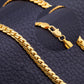 5 mm 18K Gold Plated Necklace – Modern Design in European and American Style