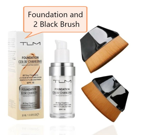 Temperatur Flüssige Foundation Concealer Tragbare Natürliche Farbe Makeup Foundation BB Concealer