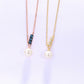 14K Roségold Perlenkette – Eleganz im koreanischen Stil
