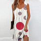 Eyelet Buckle Vest Camisole Dress with Hip Emphasis