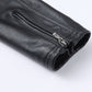 Casual leather jacket
