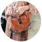 Elegant women's shoulder bag made of PU leather - stylish and versatile for everyday and leisure use