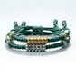 Gold und Silber Runde Paar-Armband