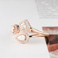 Roségoldener Ring aus Sterlingsilber – Eleganz im Pandora-Stil